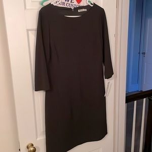 Eliza J Black Shift Dress - Size 10